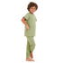 Boys summer pajama set Pistache t-shirt + Pants